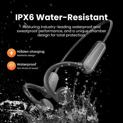 Open Ear Headphones sweat, rain, and splashes resistant