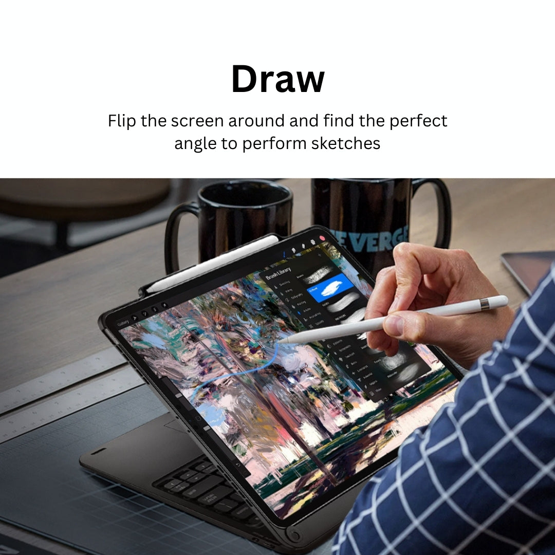 iPad Keyboard for Drawing