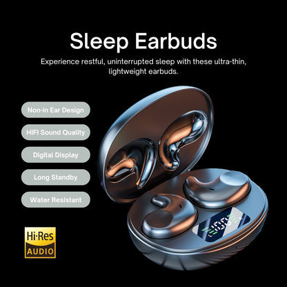 SleepEase noise-canceling earbuds non-in ear design