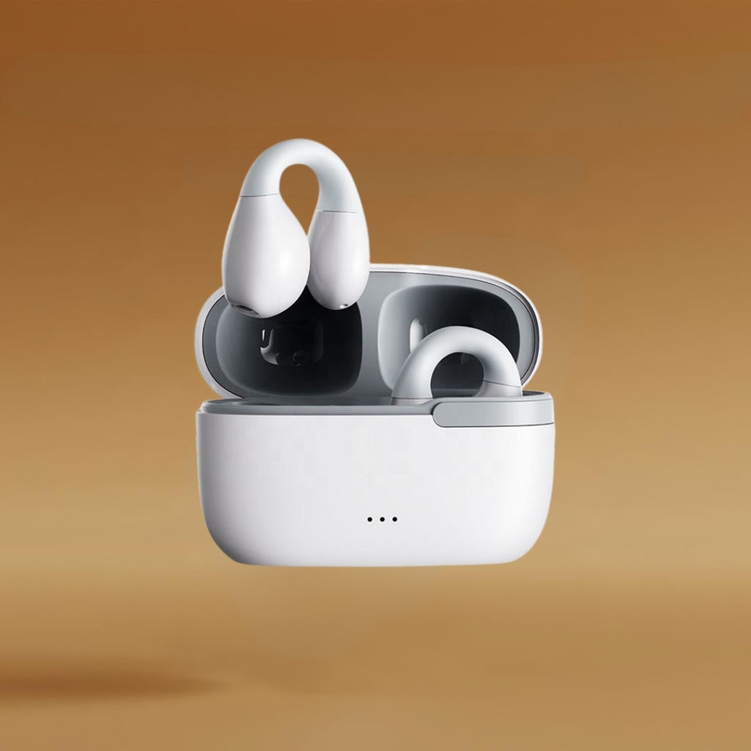 Bone Conduction Earbuds White Color